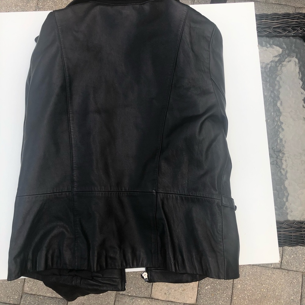 Nine West women’s leather jacket